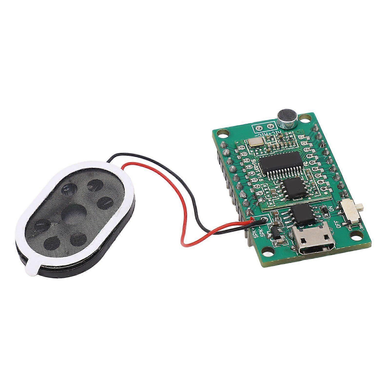 AI Intelligent Voice Recognition Module Offline Speak Control Development Board Onboard Micro USB Interface