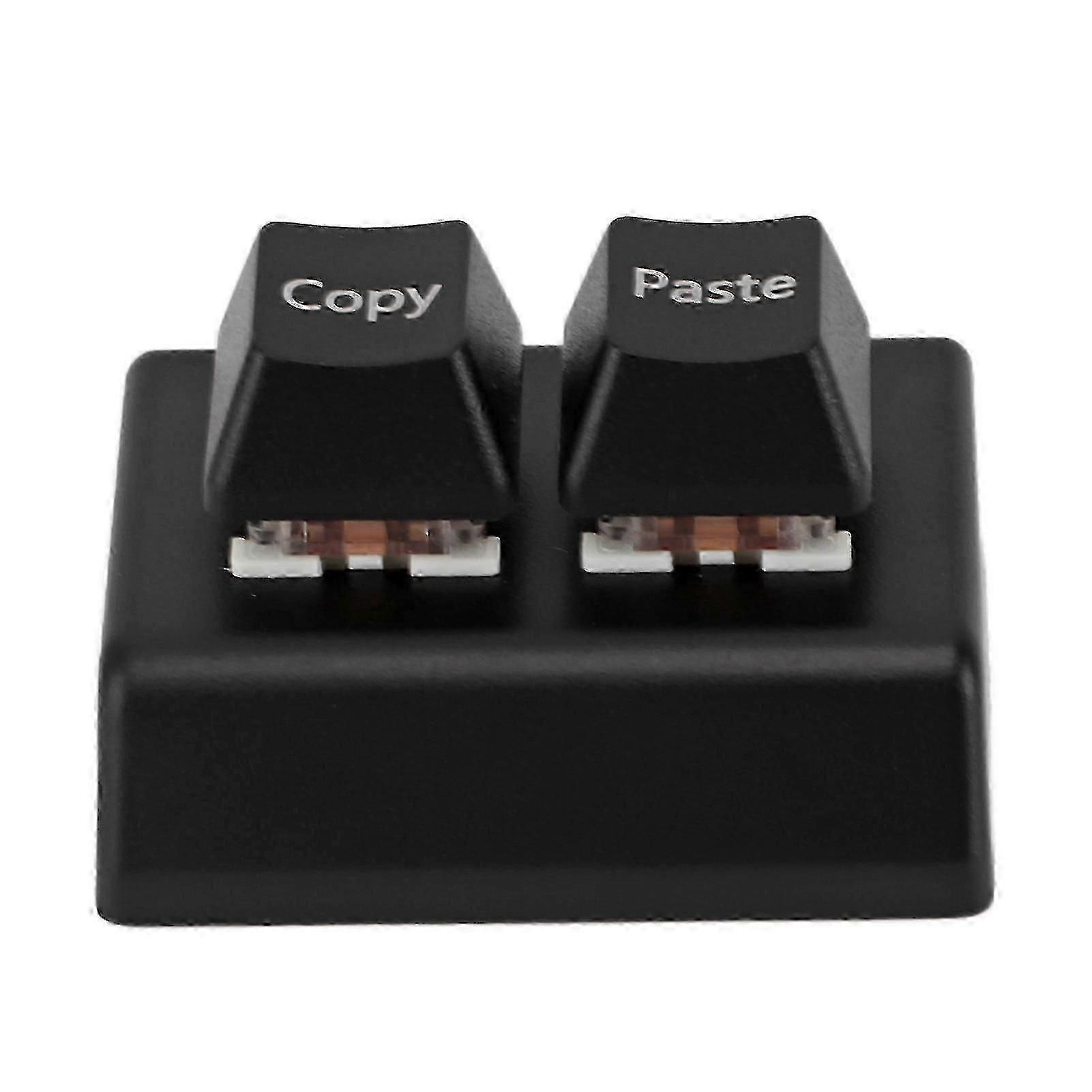 2-key usb-c programmable keypad with copy paste for gaming office media p PL