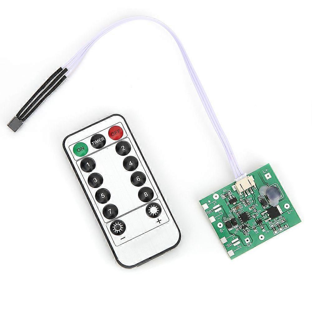 Lithium Battery Solar Control Board Module Adjustable Brightness with Remote Control