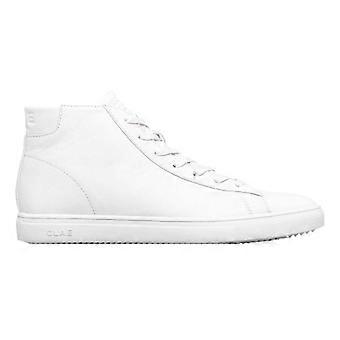 CLAE Childrens/Kids Bradley Leather Trainers