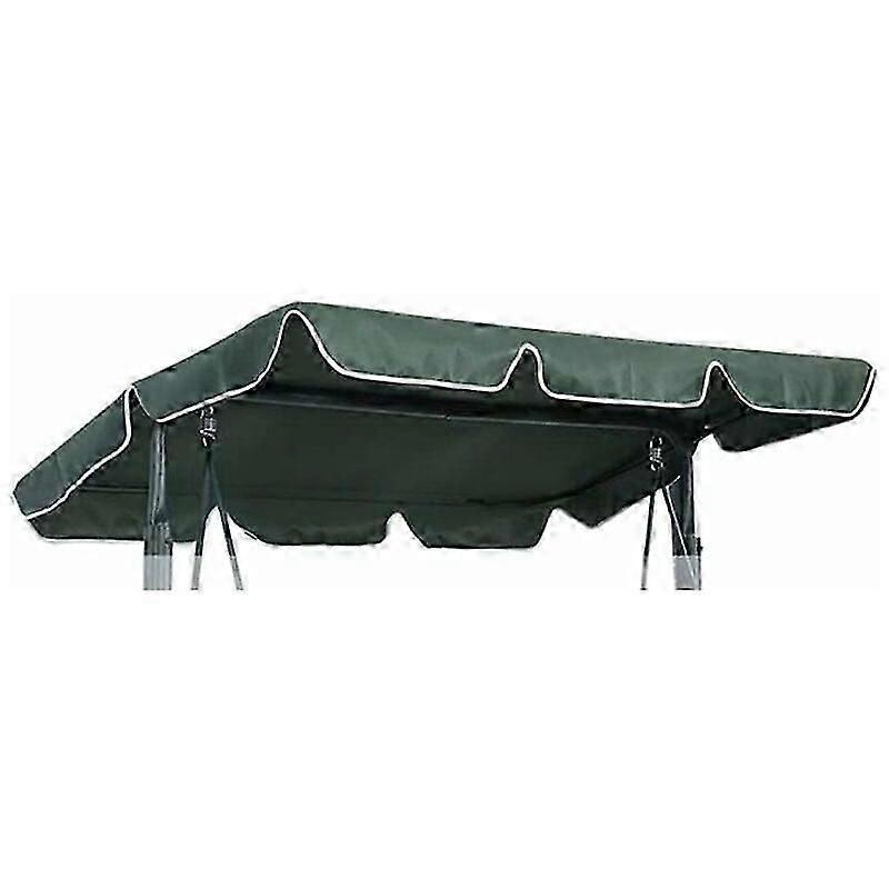 Swing Canopy Replacement | Waterproof | Beige/Green | 195x125cm