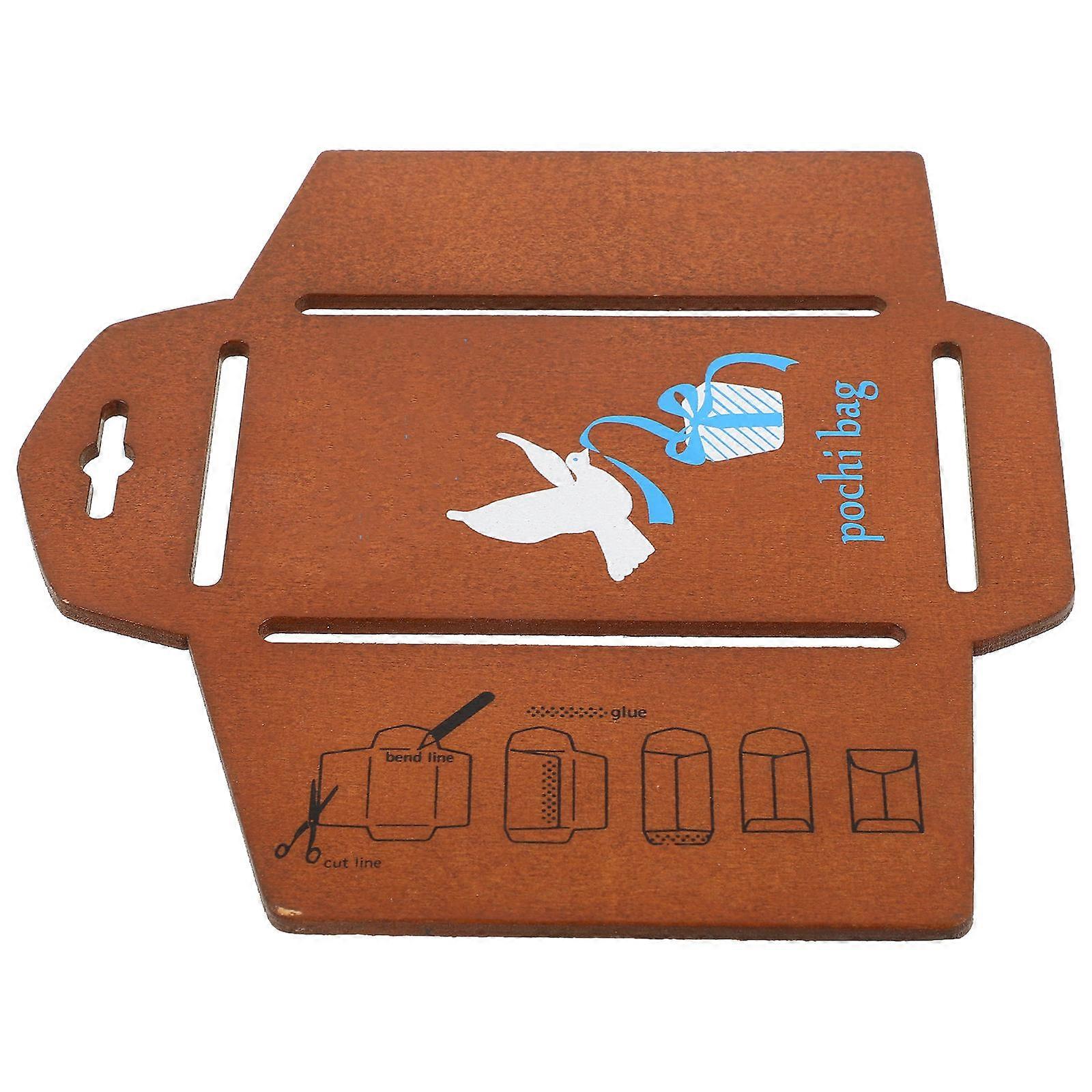 Envelope Template Wood Rectangular for Letter Making Coffee Creative Diy Tool 1Pcs