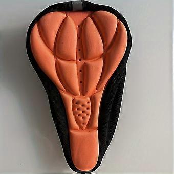 3D Soft Bike Seat Cover Cushion, Muscle Texture Ventilated Cycling Saddle Pad for Long Distance Comfort