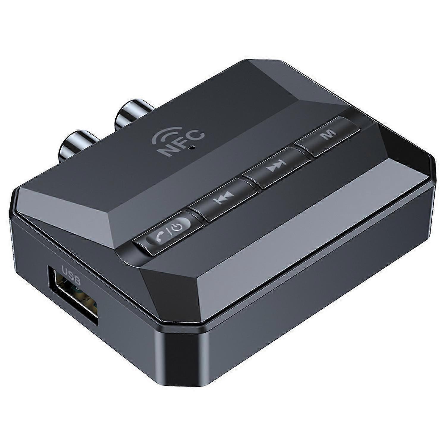 Audio Receiver NFC Function HIFI Stereo Sound USB/TF Card Play Multi-interface Low Latency