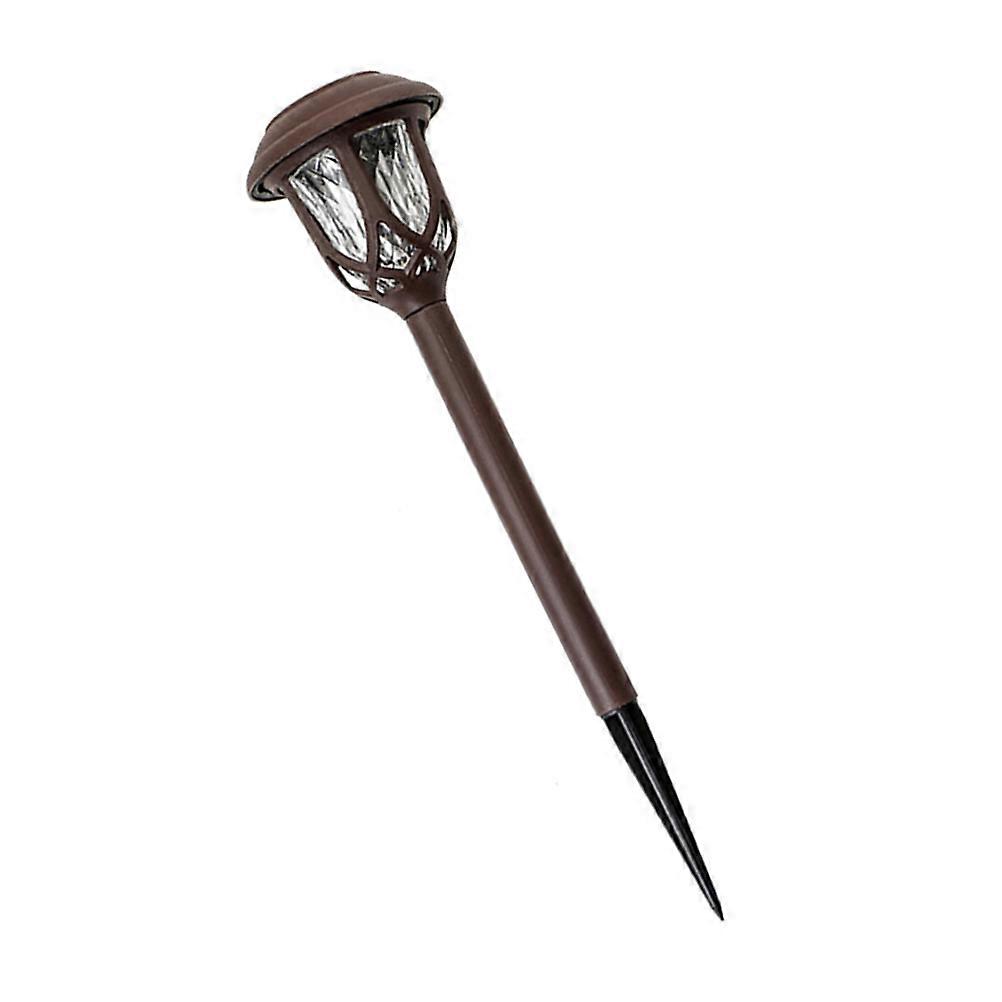 Outdoor Solar Lawn Ground Plug Light for Pathway Durable Yard Decor