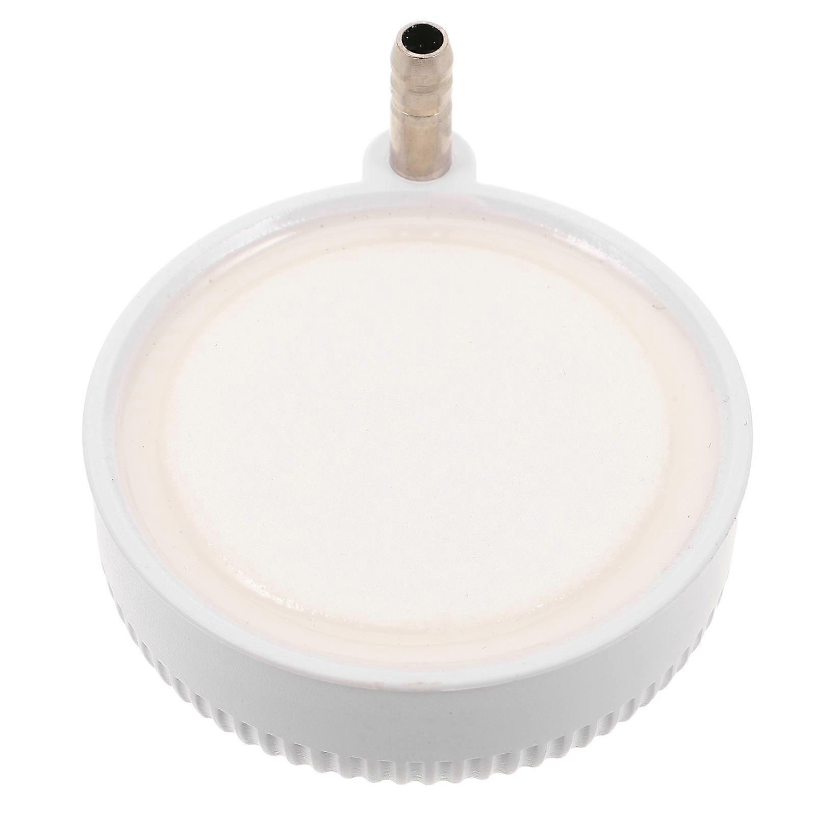 Round Air Stone Disc Bubble Diffuser for Aquarium Oxygen Release 3Pcs