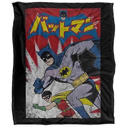 Batman & Robin Running Soft Touch Blanket