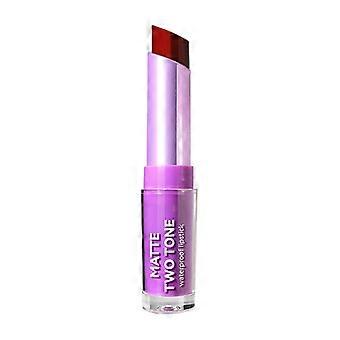 Zweifarbiger, samtig-matter Lippenstift, Farbe 08, langanhaltend, wasserfest, wischfest, Ombré-Effekt