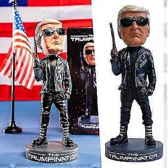 The Trumpinator Bobblehead 2024 - Collectible Action Figure, Desk Toy, Home Office Decor, 5 Inches, Novelty Gift for Trump Fans