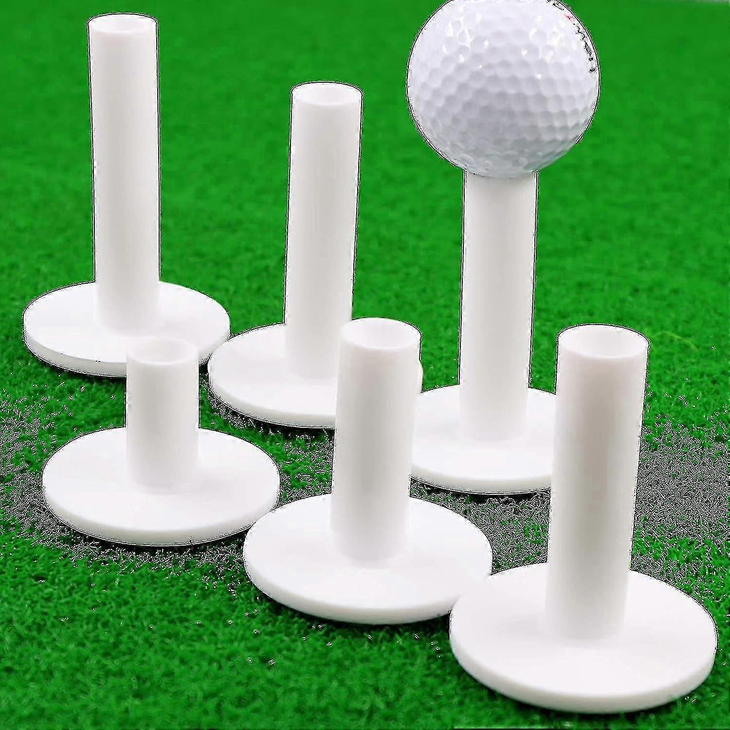 Premium Rubber Golf Tees 5 Pack (Pack mixte)