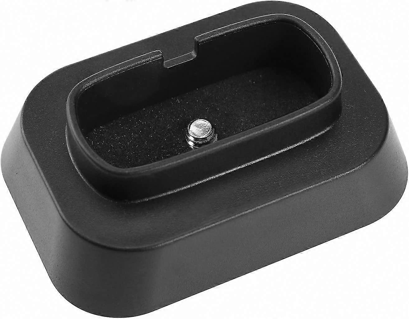 Non-Slip Stable Stand Support Base Stabilizer Desktop Mount Holder Bracket Compatible with Panoramic Camera, Black, 1pc