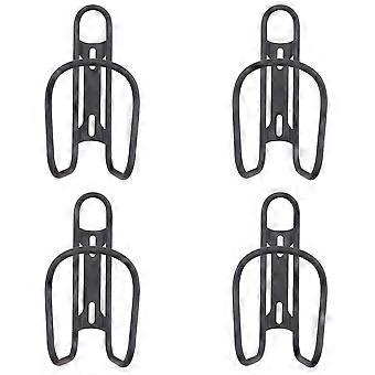 4X Bicycle Kettle Rack Titanium Alloy Hollow Riding Water Bottle Cage Holder Bike Cycling Accessories Black