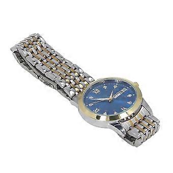 Relógio masculino DTCY Business Dress, quartzo, luminoso, com calendário de data, cronógrafo, para uso casual e diário, com mostrador azul.