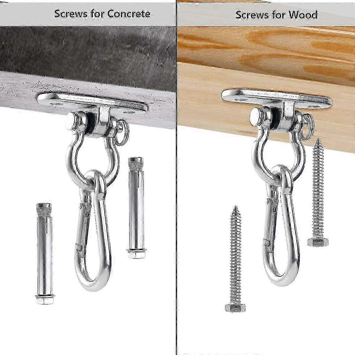 450KG Capacity Ceiling Wall Mount Hook Heavy Duty Ceiling Hook