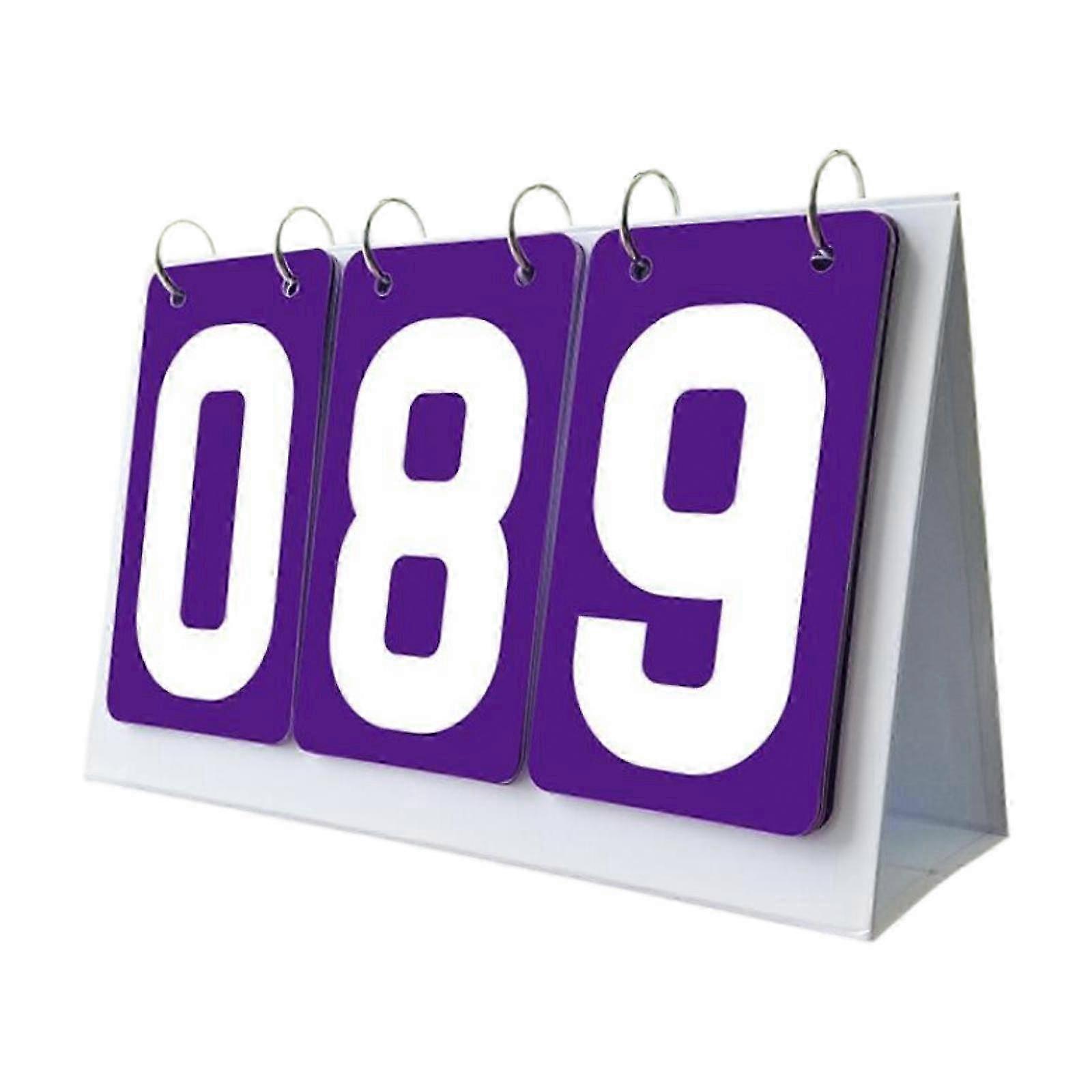 3-Digit Flip Scoreboard PVC