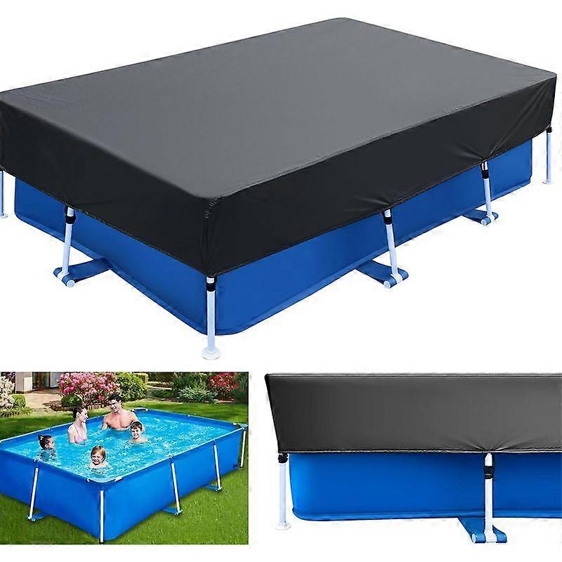 10-foot pool cover, 10 x 6-foot rectangular pool covers, drawstring for frame pools