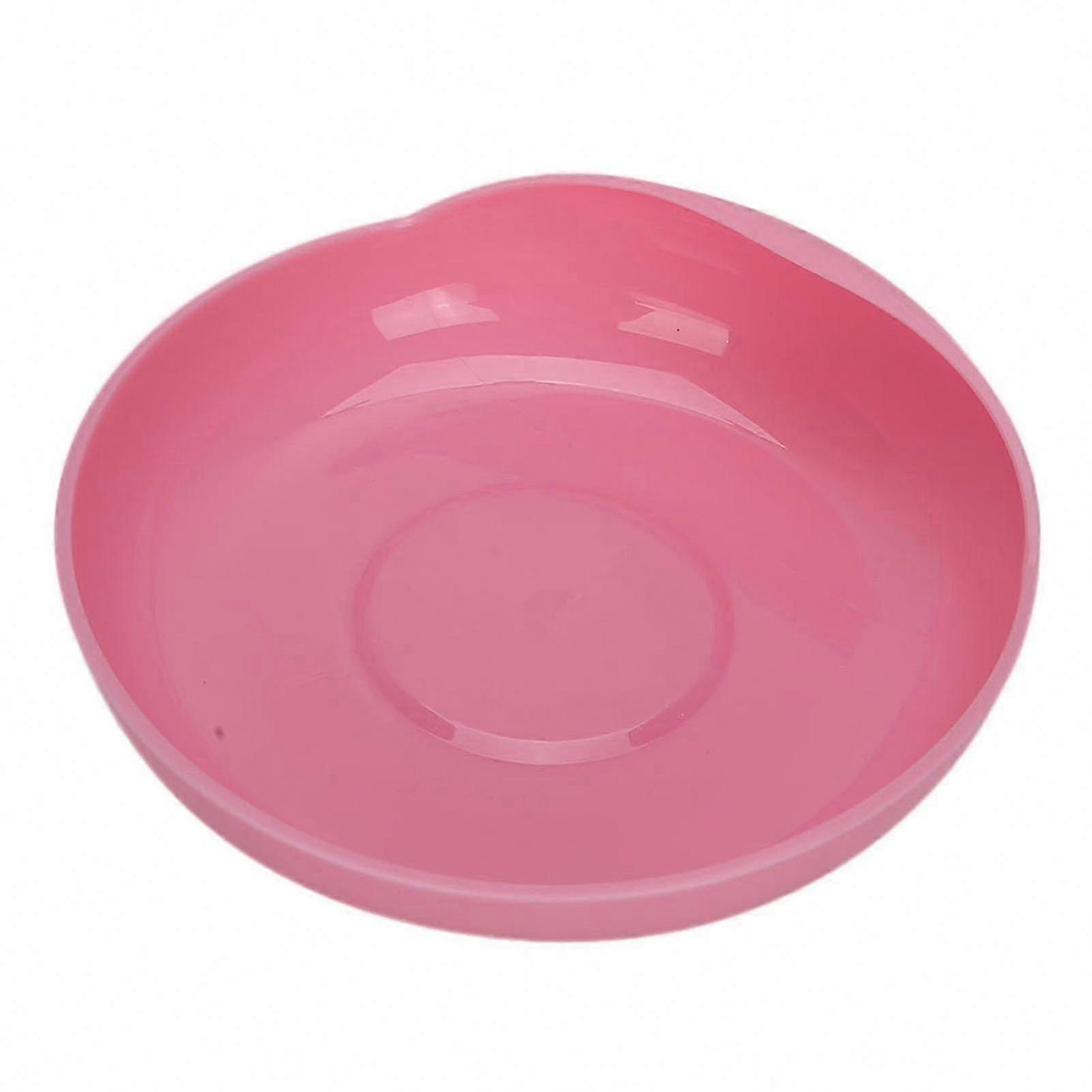 Non-Slip Plate with Suction Base compatible with Seniors and Disabled Users Red Tableware Solution
