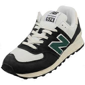 New Balance 574 Unisex Fashion Trainers in Black White