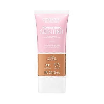 COVERGIRL Clean Fresh Nourishing Skin Tint Dewy Finish Rich/Deep 1 fl oz