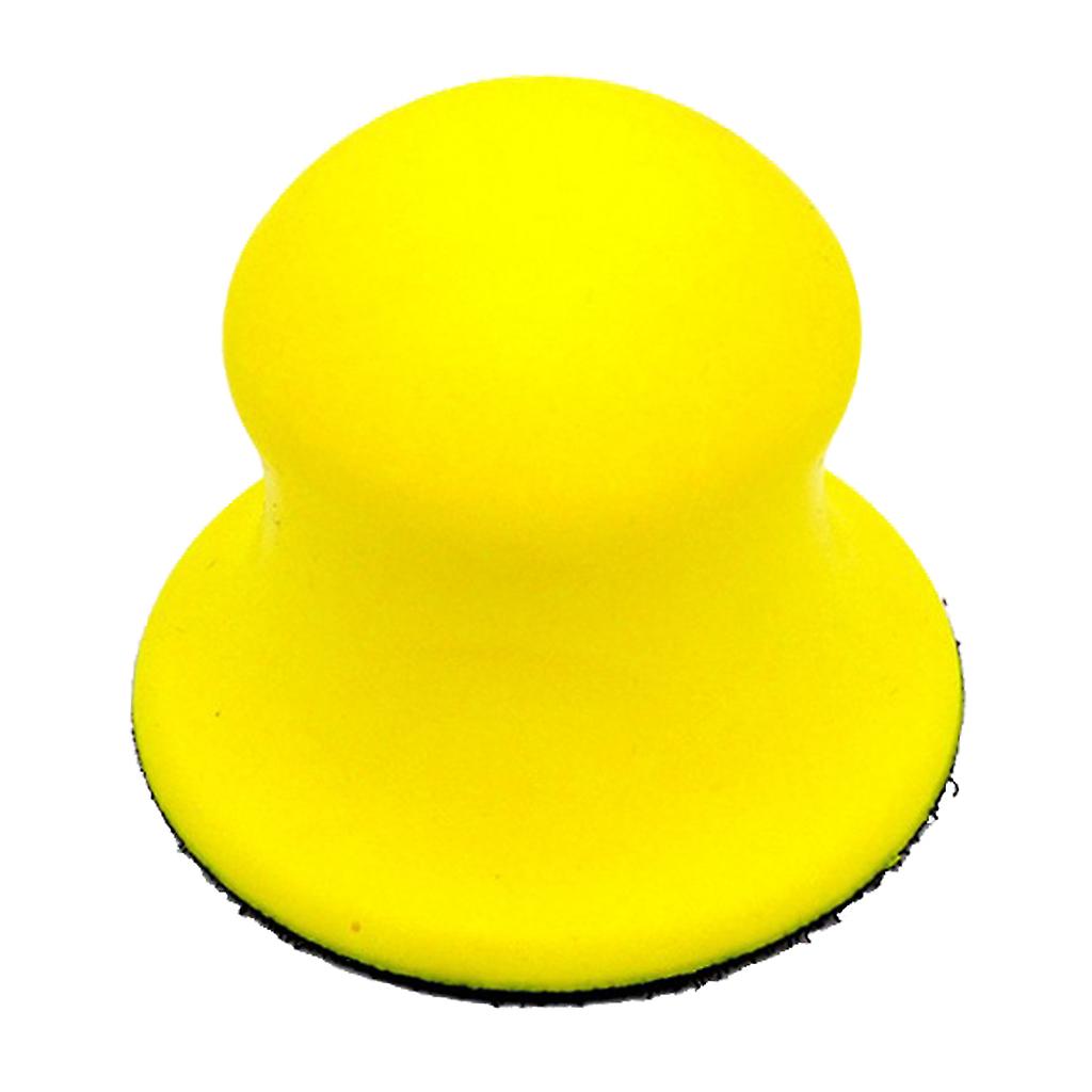 4in Hand Sanding Block Polishing Pad Hand-polished Wheel for Hook Loop Disc