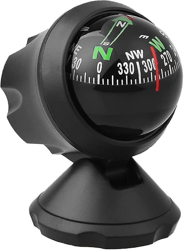 Car Compass Inclinometer Car Guide Ball Angle Tilt Level Meter Finder ...