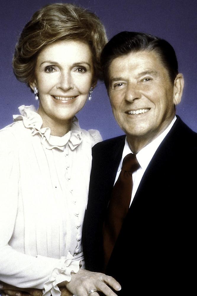 Ronald and Nancy Reagan Poster