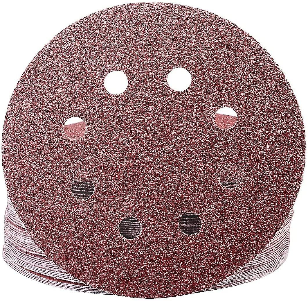 50pcs Sanding Discs 125mm Hook,320 Grit Sanding Discs Pads,hook And Loop Sandpaper Sheet Fine Foam Sanding Pads