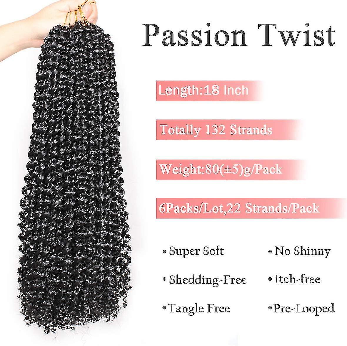 6 Packs Crochet Cheveux Eau Vague Crochet Tresses Extensions de Cheveux Pour Tressage Blonde Passion Twist Pour Crochet Papillon Bohemian Tresses 613 #