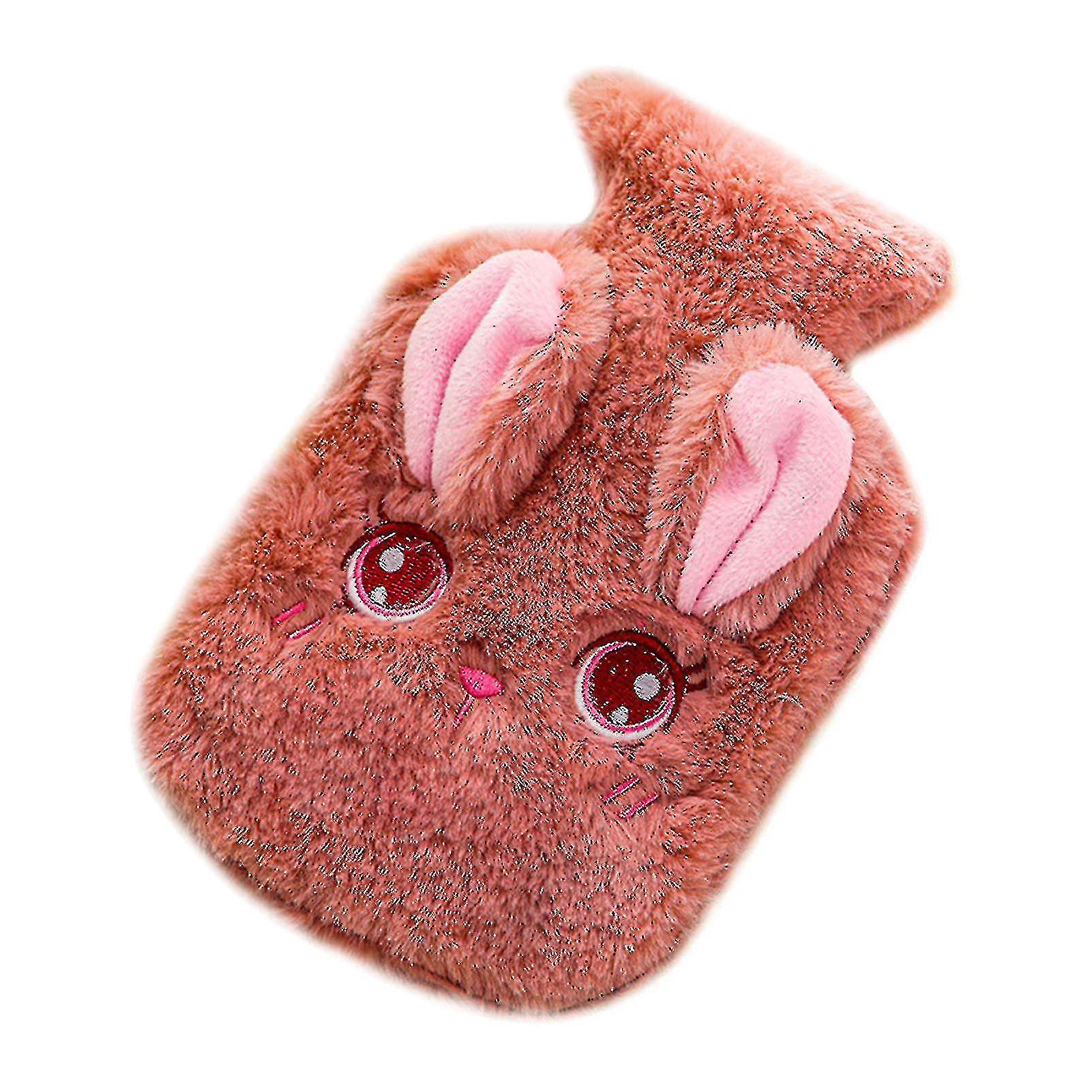 Hot Bottle Cute Leak-proof Convenient Pvc Bag Hand With Fur Cover For Pain Relief Cramps