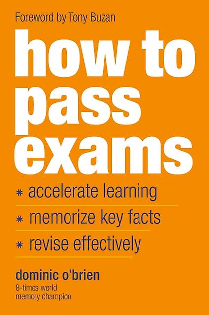 How To Pass Exams by Dominic OBrien Paperback Book