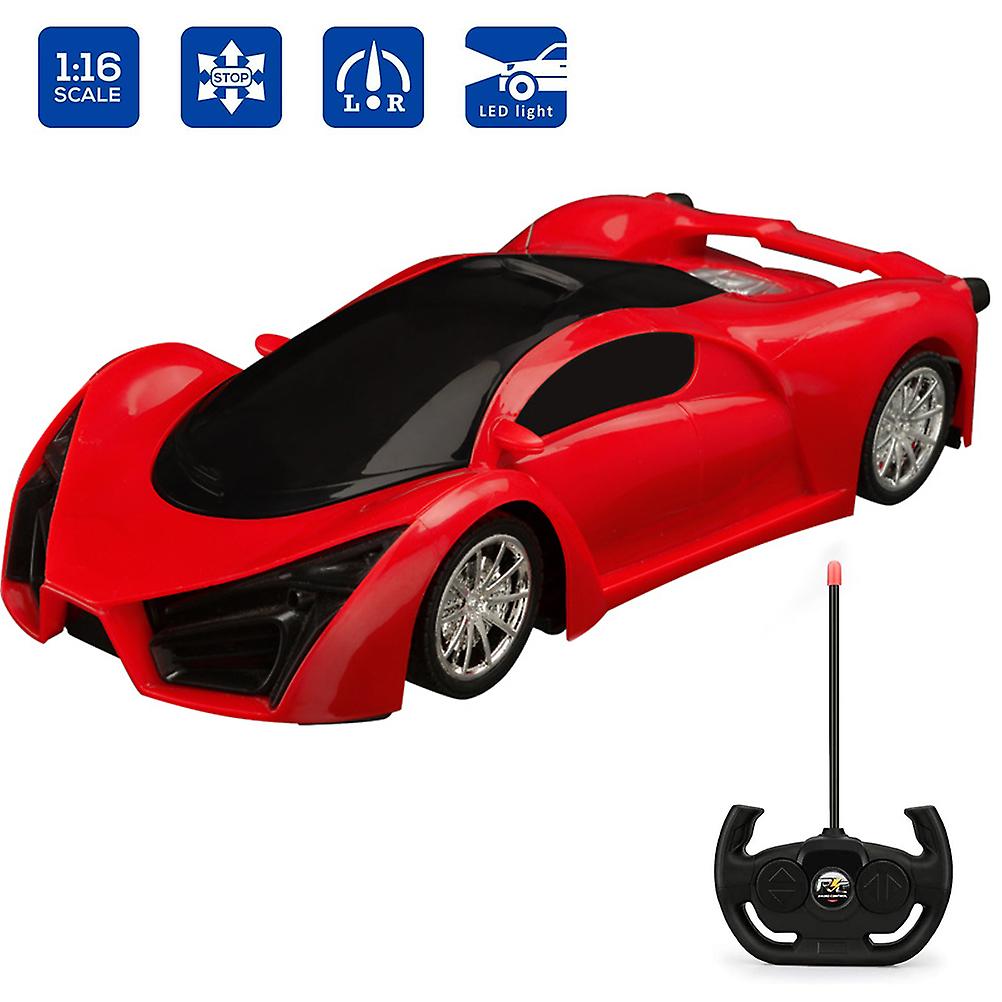 Scratch-Resistant High-Speed RC Car with LED Lights Drift Function