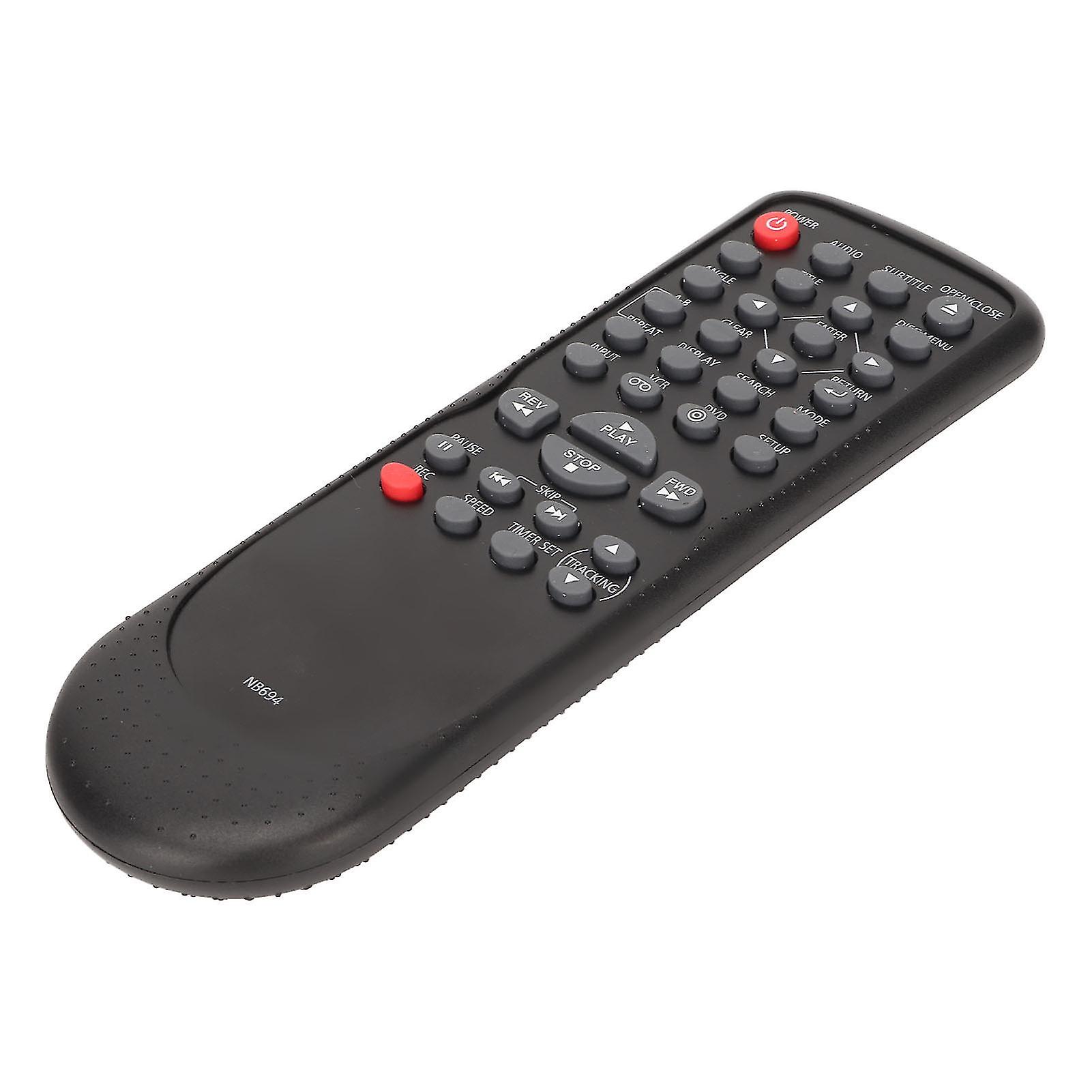 NB694 NB694UH Replacement Remote Control for Sanyo FUNAI FWDV225F DV220FX5 DVD VCR Combo Player