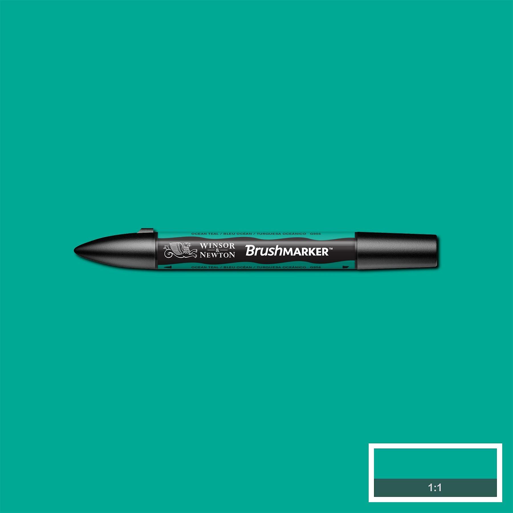 Winsor & Newton Designers Promarker Brush - Ocean Teal