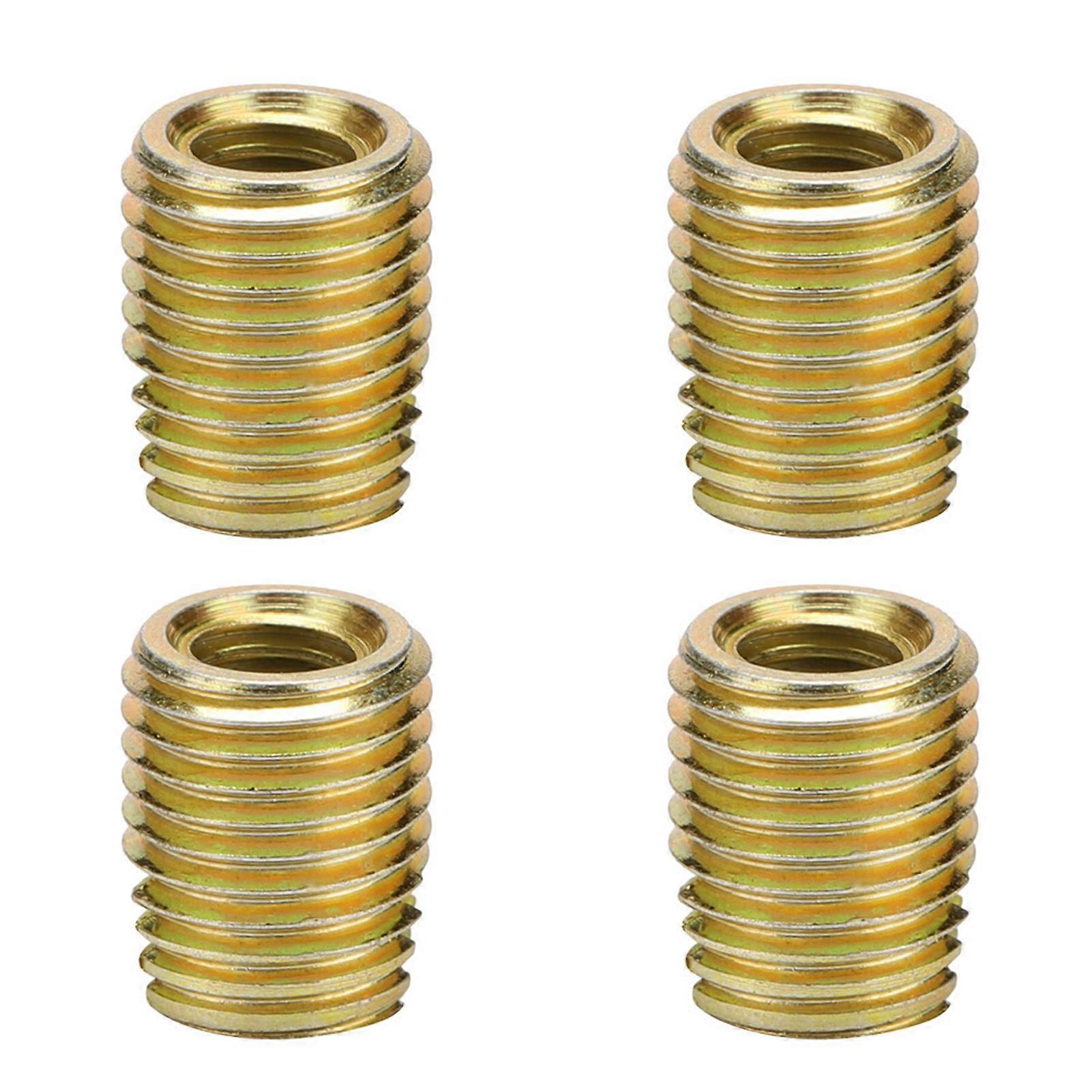 20Pcs Carbon Steel Thread Inserts M4x0.7 Inner M6.5x0.75 Outer