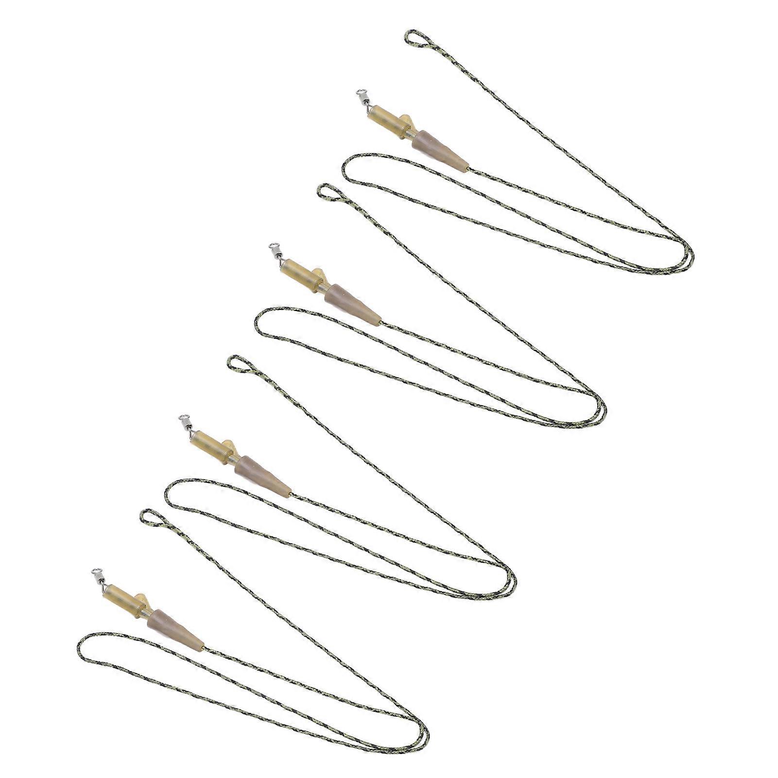 TJR Tackle Carp Leaders Hybrid QC Swivels Safety Jamaica