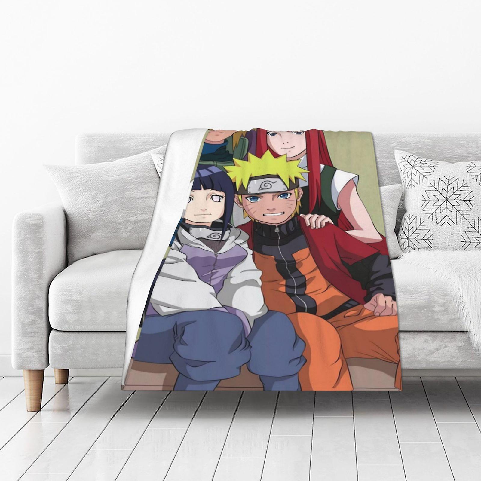 Thickened Flannel Blanket 50*40in Naruto