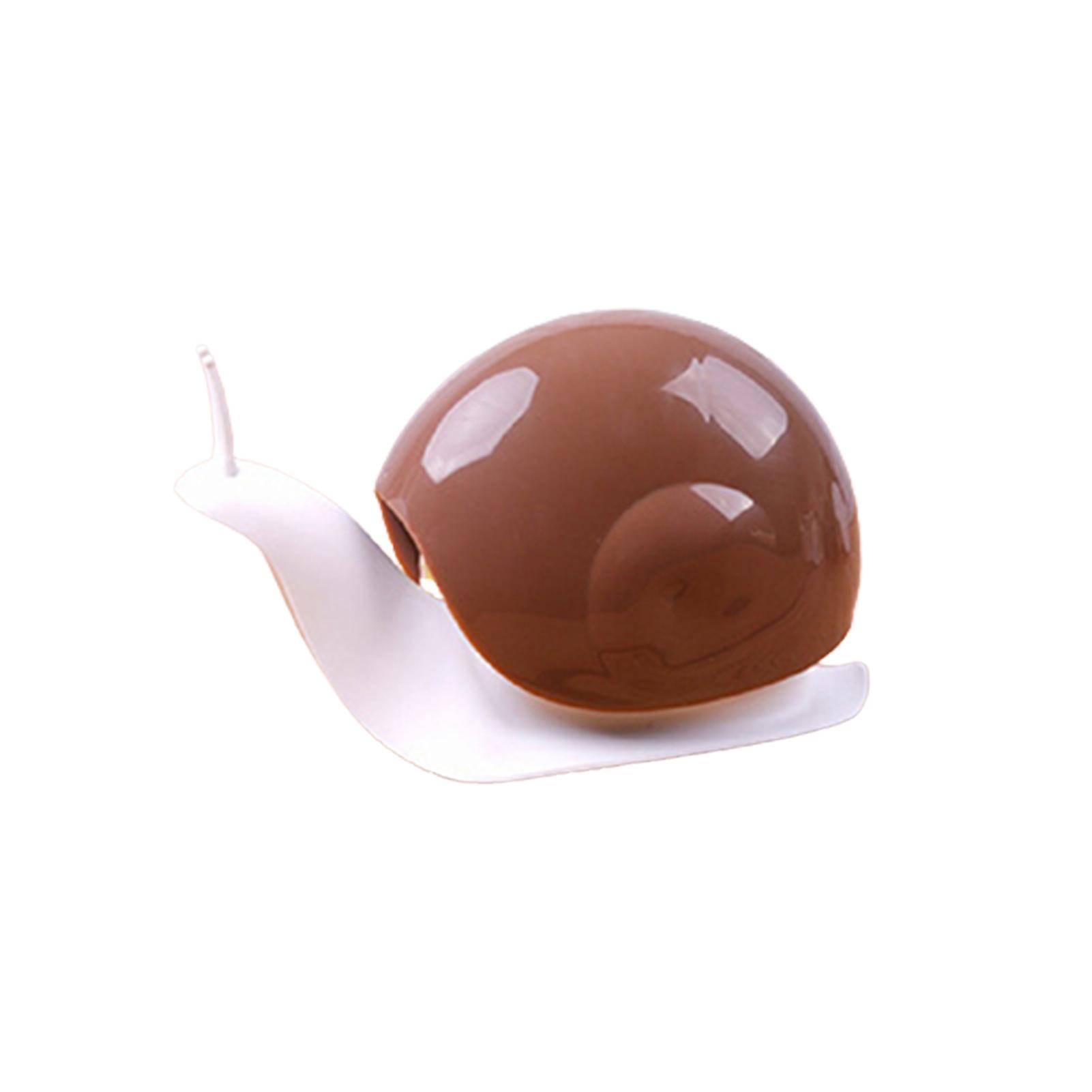 Liquid Soap Dispenser Creative Snail Shaped Pump Lotion Bottle Decorative Refillable Kitchen Shampoo