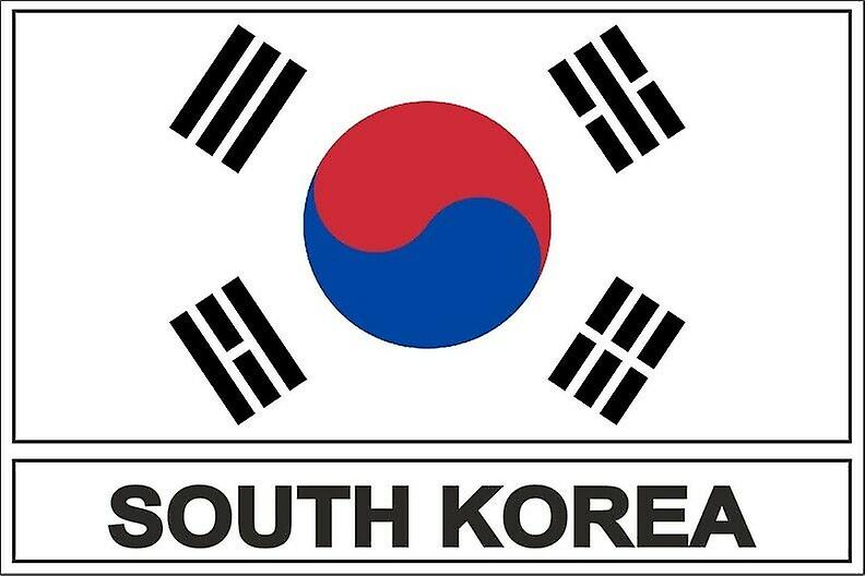 棒贴纸标志 Kr 核心的南方