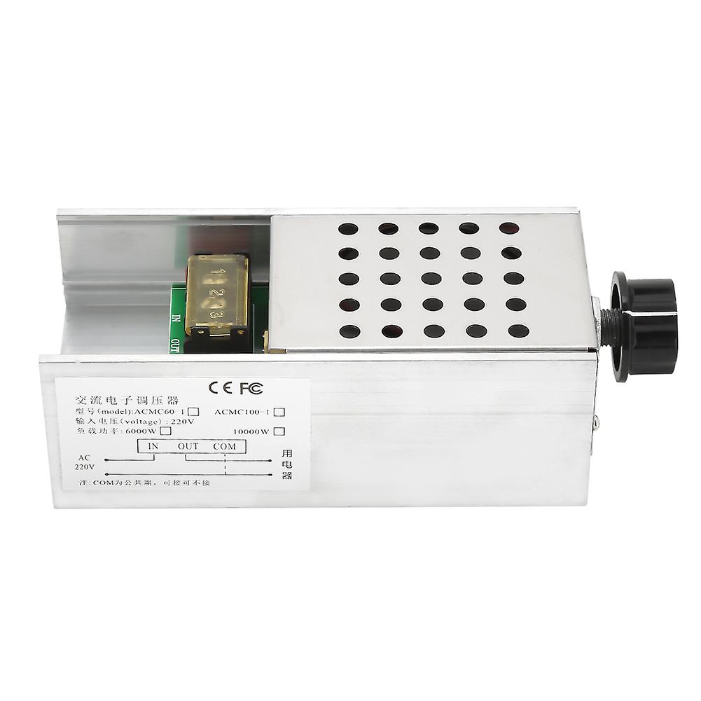 6000W AC 220V SCR Electric Voltage Regulator Dimmer Motor Speed Temperature Controller