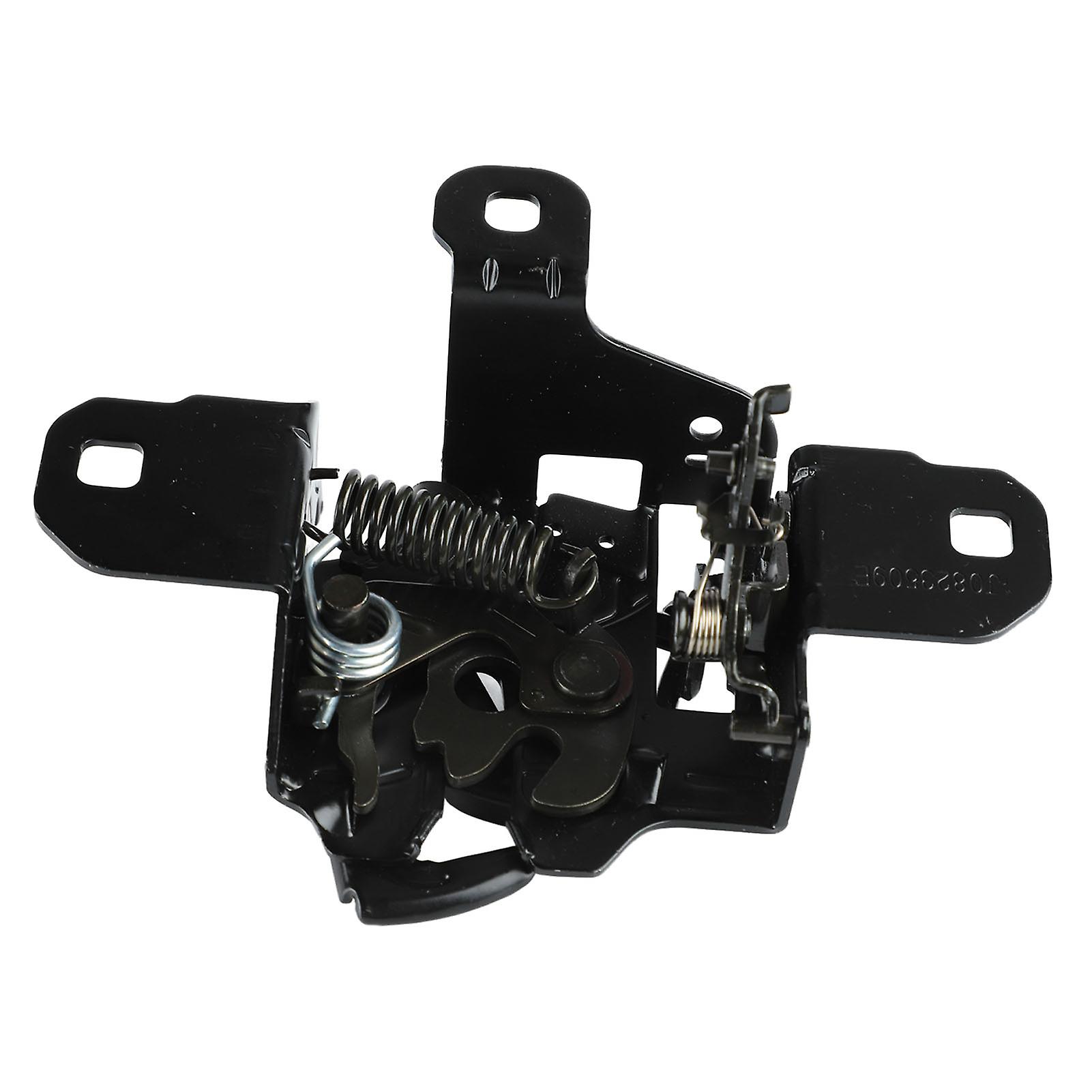 Hood Latch Lock Pull Handle Set Iron Construction High Hardness Long Lasting 1J0823509 for Bora