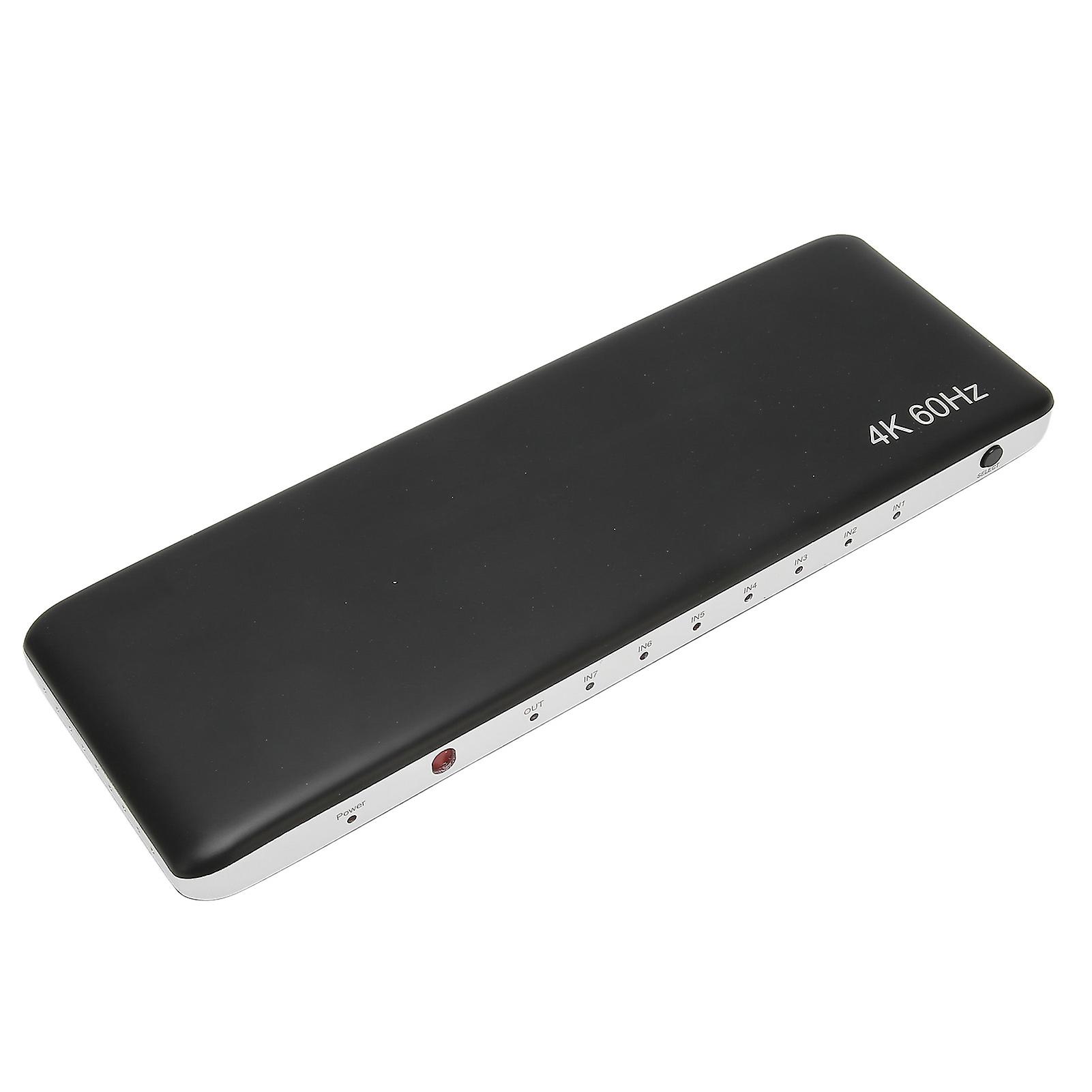 hd multimedie interface 2.0 switch 7 i 1 ud hdcp 2.2 understøtter 4k 60Hz UHD 3d video switcher selector 100-240v eu stik 