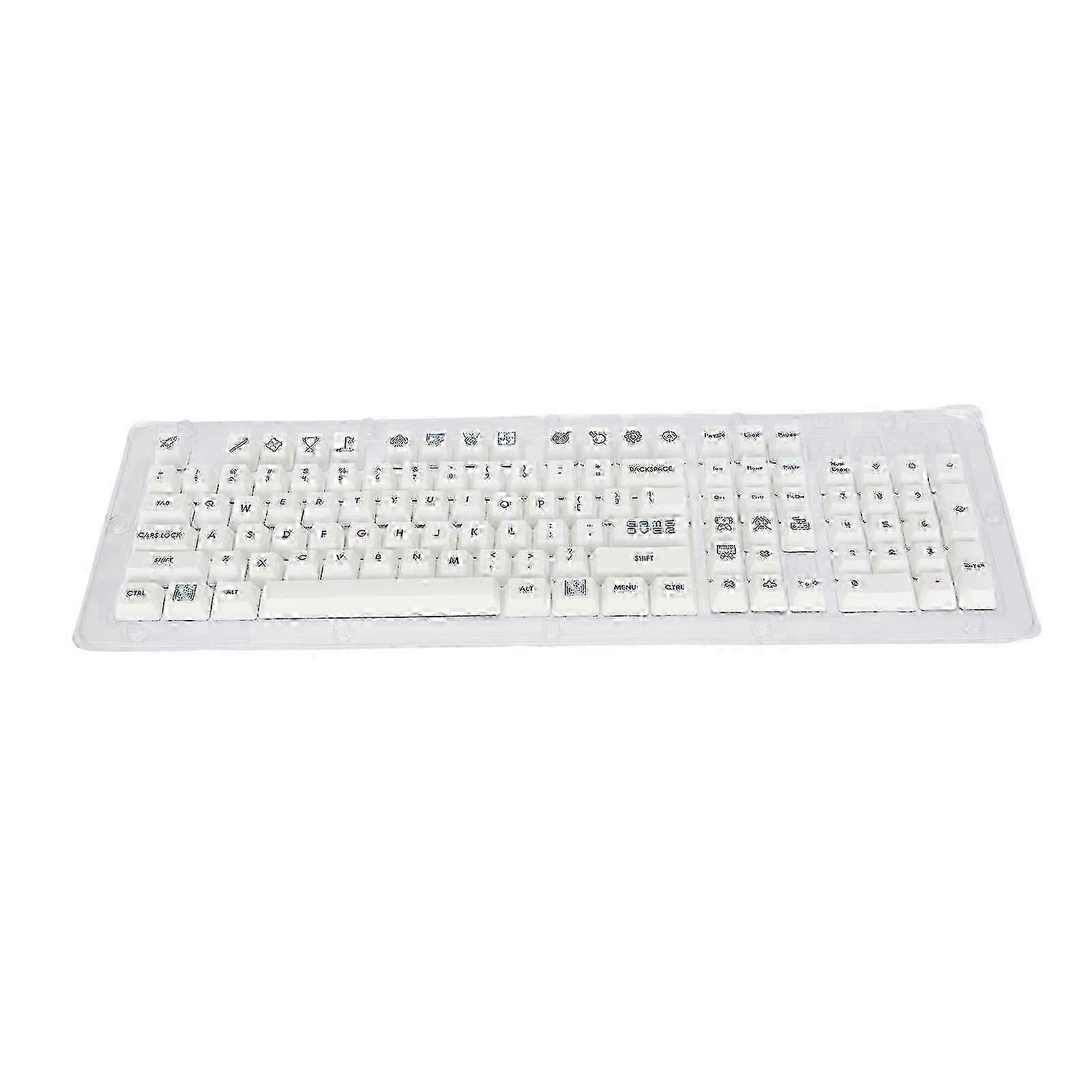 Keyboard Keycaps, 108 Keys, PBT Material, OEM, Computer Accessories