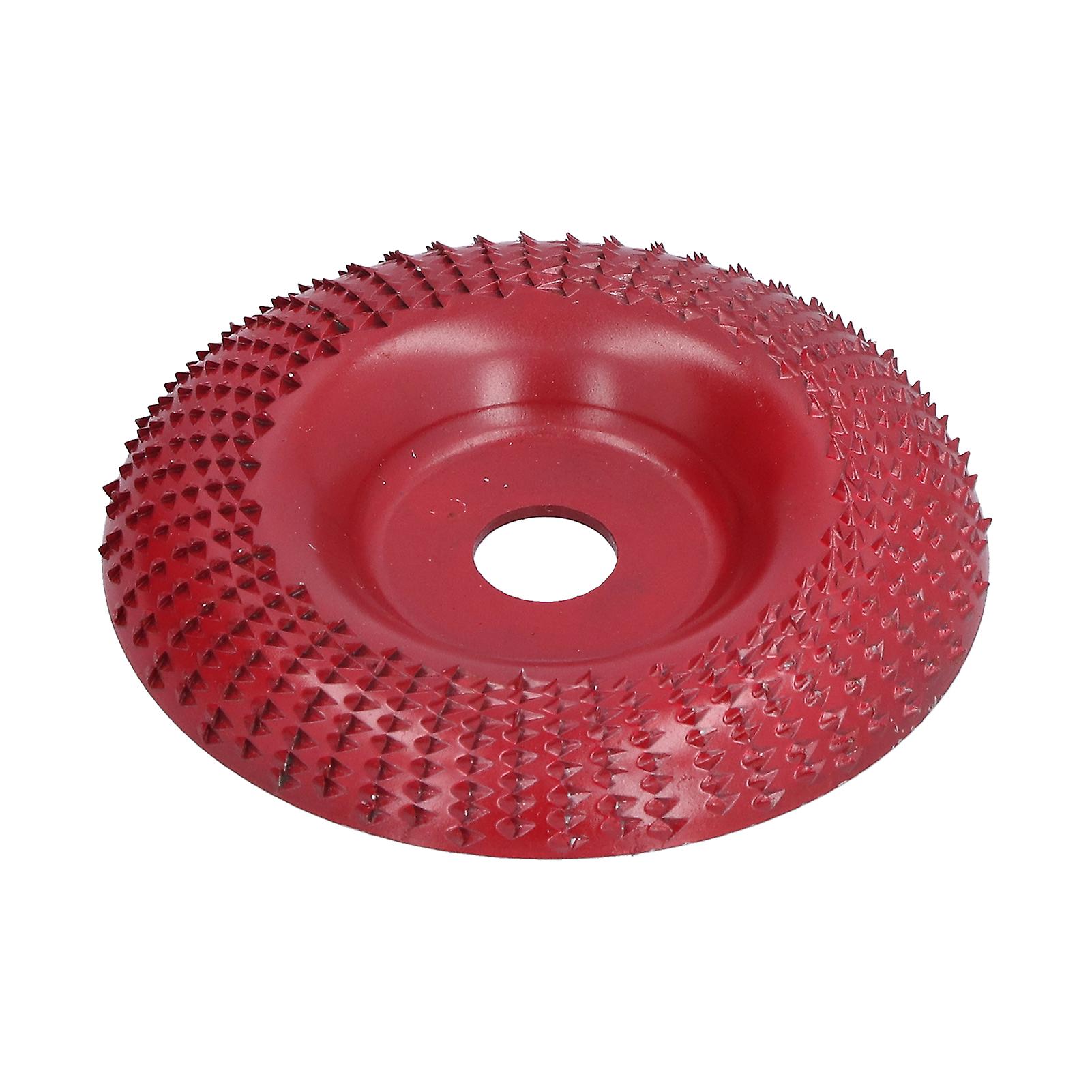 Abrasive Disc for Carving, Grinding, Shaping, Angle Grinder, Polishing Accessories, 100mm, Wine Red