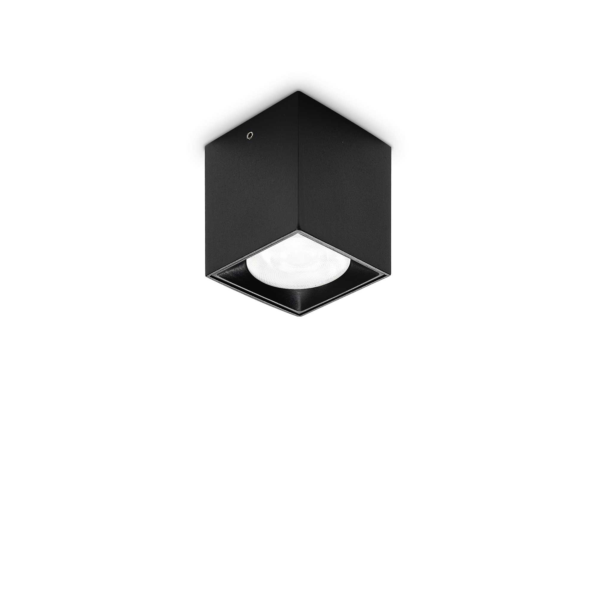 Dot Integrated LED Surface Mounted Downlight Black 370Lm 3000K