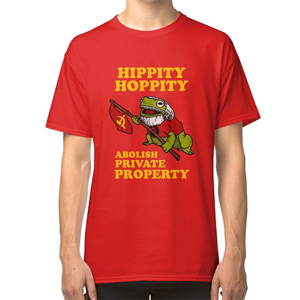 Hippity Hoppity Abolish Private Property T-shirt