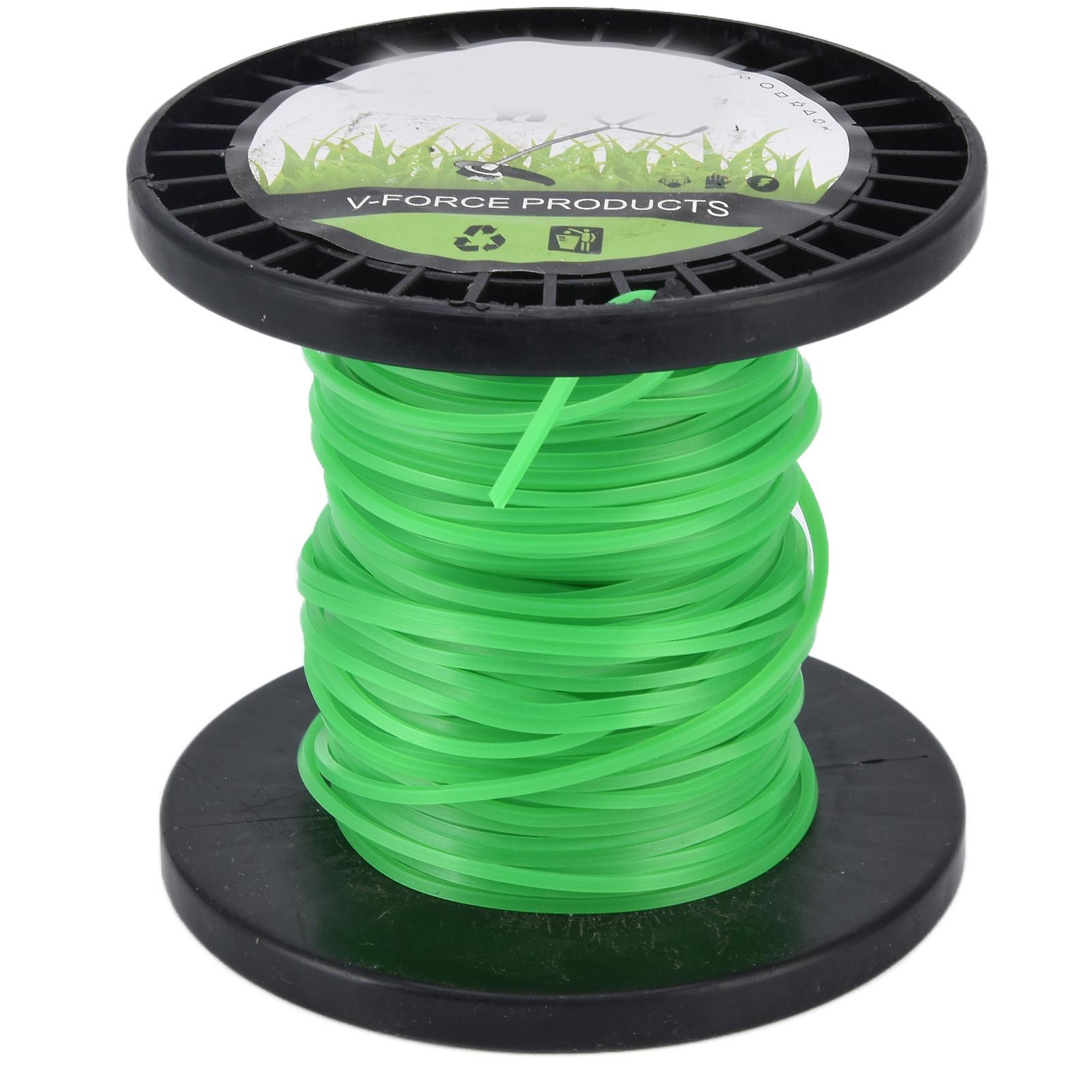 Touch String Trimmer Linefor Husqvarna String Trimmer Line String Trimmer Line 2.0mm Trimmer Line for String Trimmer Weed Trimmer Green 30m / 98.4ft