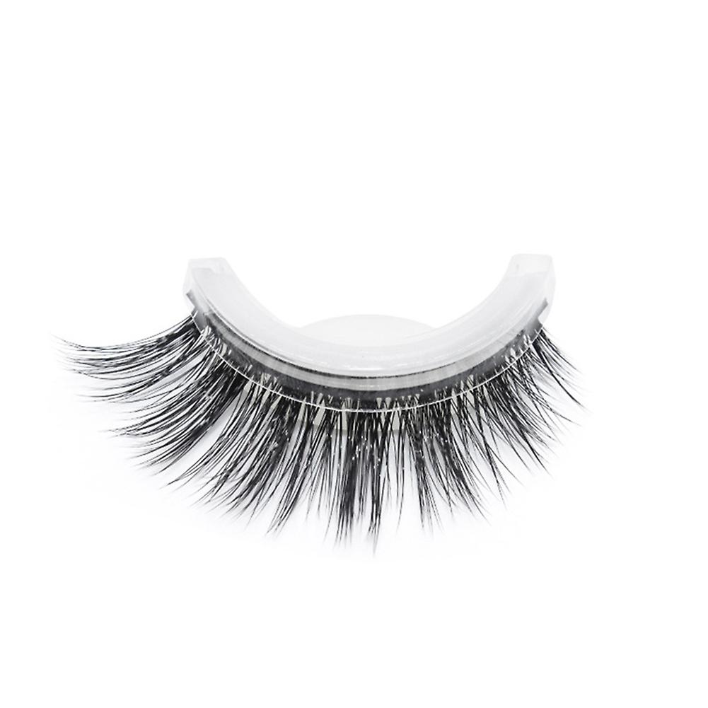1 Pair 3D Vison False Eyelashes Reusable Extension Self Adhesive Eyelashes New