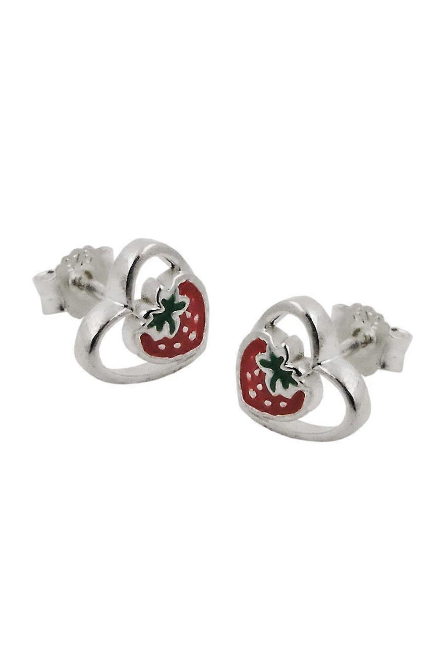 Earrings Studs Strawberry Silver 925 - Gl93471