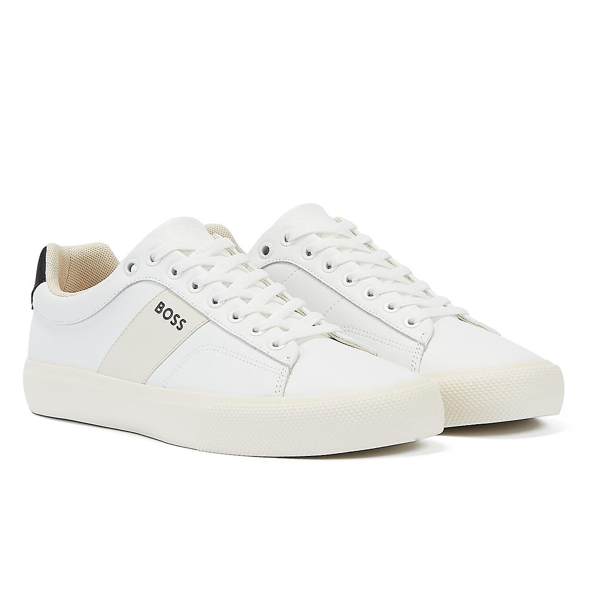 Boss Aiden Tennis Open Men's White Trainers