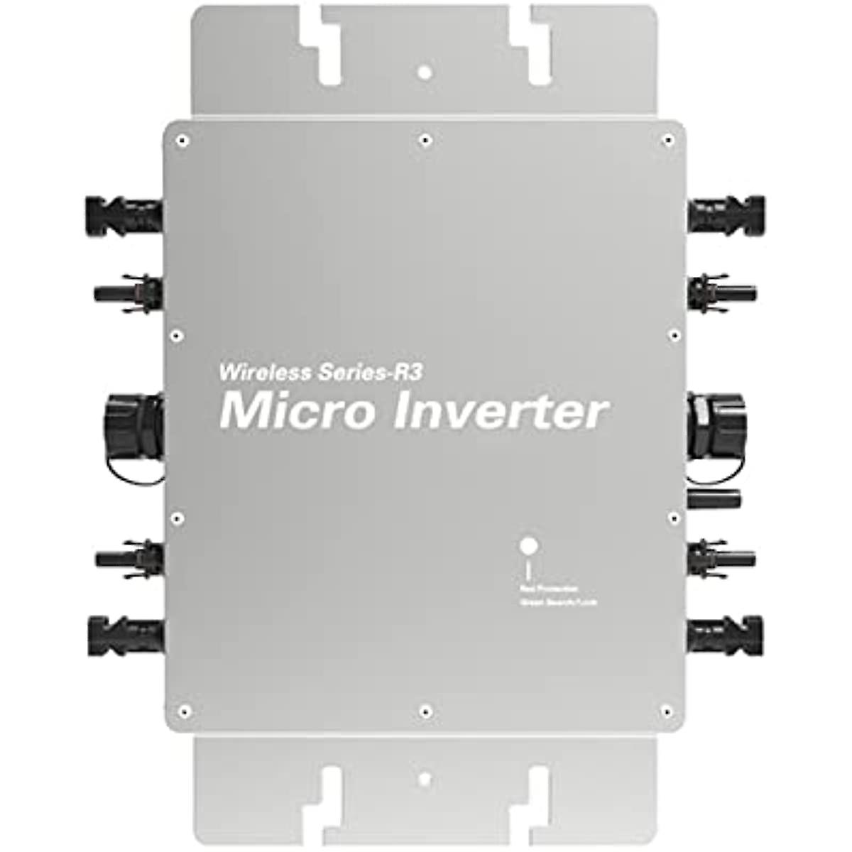 Solar Grid Tie Micro Inverter, 2400w Inverter System, Photovoltaic Power System Mppt Pure Shine Automatic Identification & Ip66 Waterproof